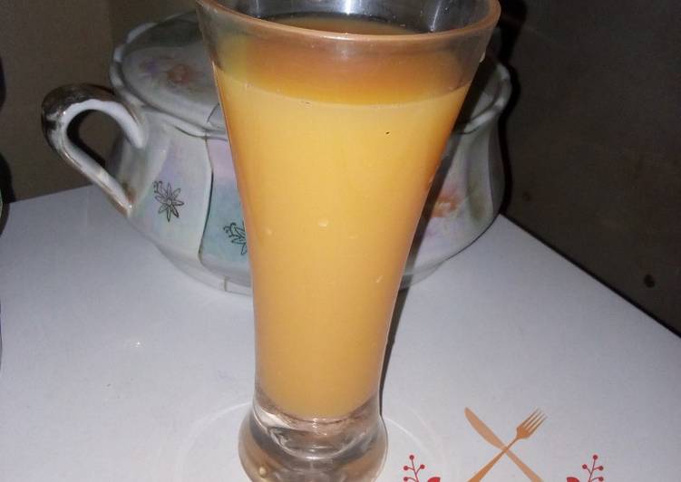 Easiest Way to Prepare Any-night-of-the-week Carrot ginger drink