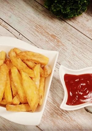 A picture of French fries 🍟.