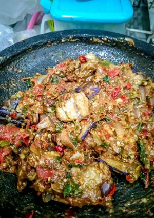 Foto resep Sambel terong madura