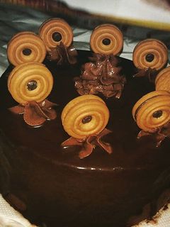صورة لوصفة كيك بالشوكولاتة