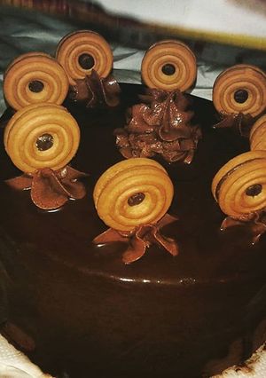 صورة لوصفة كيك بالشوكولاتة
