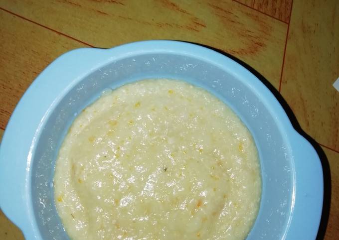 Resep Bubur Ayam Mentega Mpasi 7 Oleh Laili Cookpad