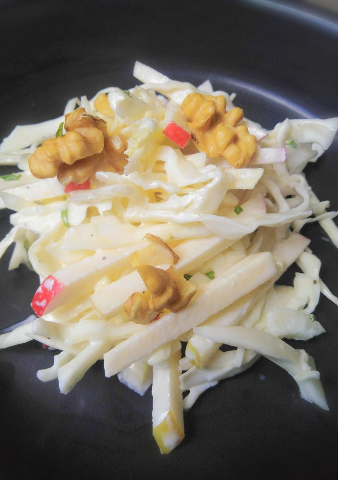 Una foto de Ensalada waldorf