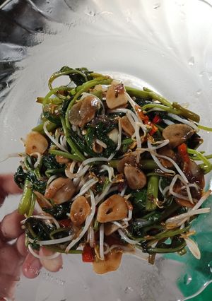 Foto resep Tumis Kangkung Kecambah