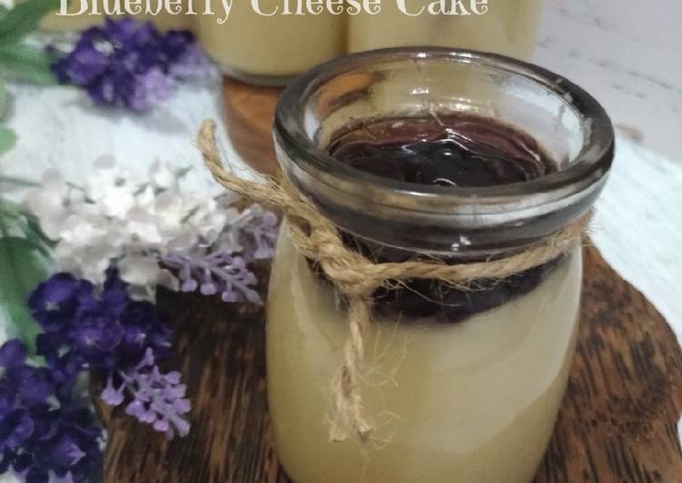 Blueberry Cheese Cake Simple