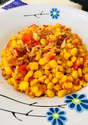 Foto resep Sambal jagung