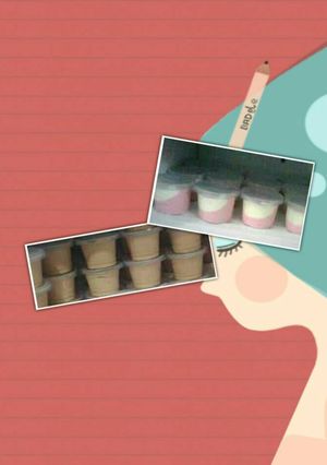 Foto resep "Ice cream warna warni"