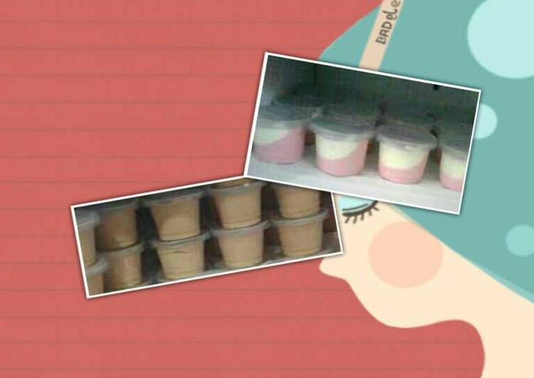 "Ice cream warna warni"