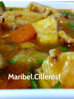 Una foto de Patatas marineras
