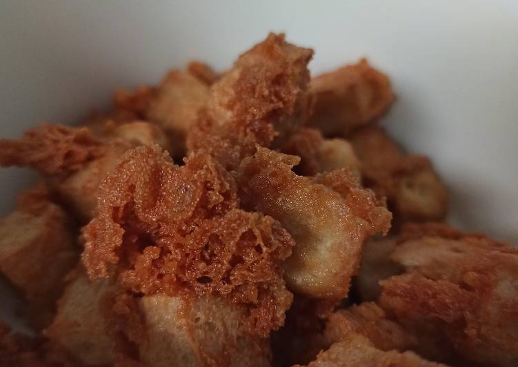 Tahu Crispy sangat mudah