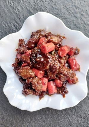 Foto resep Tumis Daging Sosis Bbq