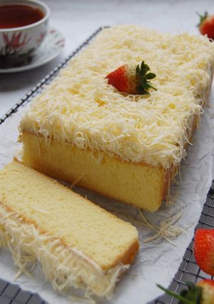 Foto resep Bolu Panggang Tabur Keju