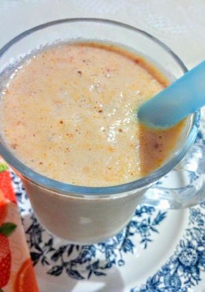 Téli este smoothie recept fotója