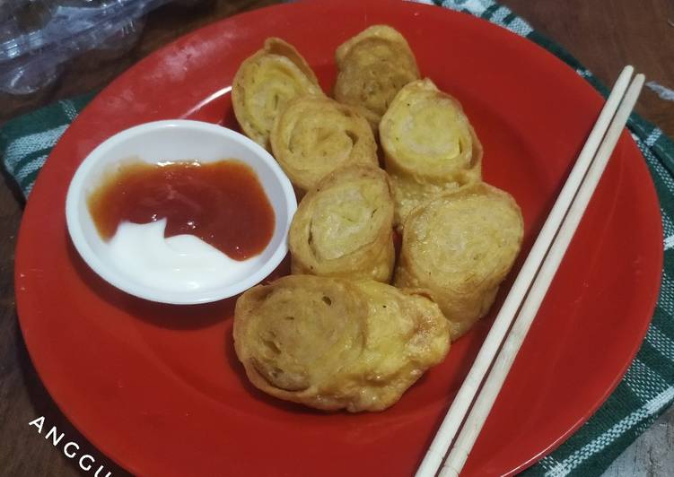 Resep Egg Chicken Roll, Menggugah Selera