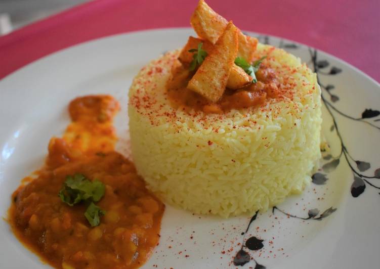 Step-by-Step Guide to Prepare Any-night-of-the-week Tomato Dal Chaval Cook with Chef Phani