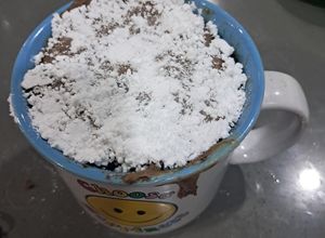 Una foto de Brownie en taza