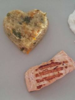 Una foto de Risotto de quinoa