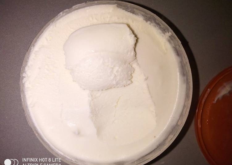 Easiest Way to Make Perfect Homemade vanilla Ice cream