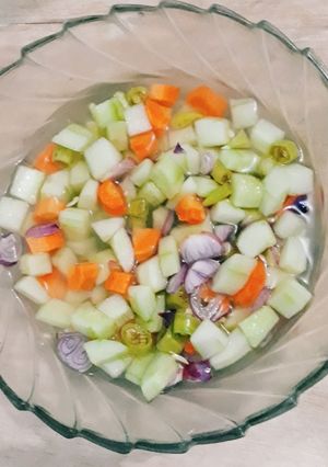 Foto resep Acar Mentah Timun Wortel