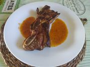 Una foto de churrasco a la parrilla
