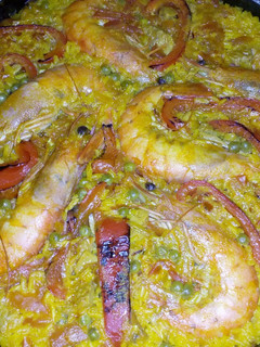Una foto de Arroz amarillo