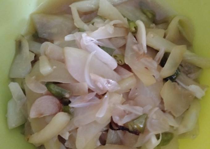 Standar Resep praktis memasak Tumis Pepaya dijamin sesuai selera