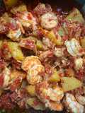 Kentang Udang Balado