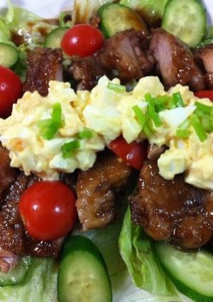 Foto resep Sweet and sour marinate Chicken (Japanese)