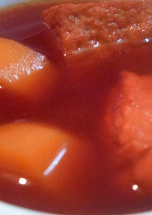 Foto resep Sup Ayam Merah