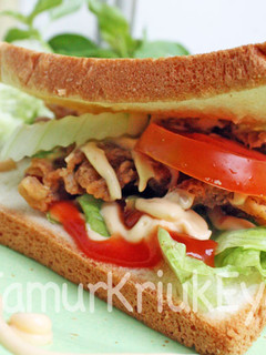 Foto resep Jamur Kriuk Eyang Sandwich