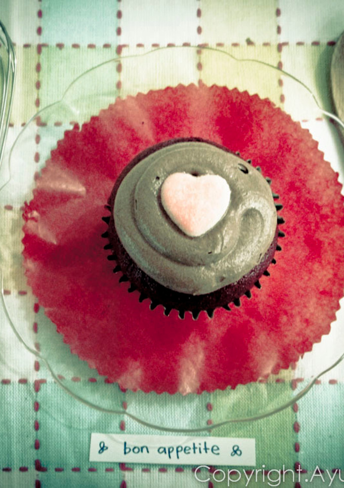 Foto resep Balsamic Red Velvet Cupcakes