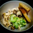 Cucumber Salad with Chicken Fillet
