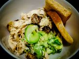 Cucumber Salad with Chicken Fillet