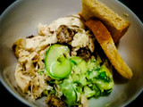 Cucumber Salad with Chicken Fillet