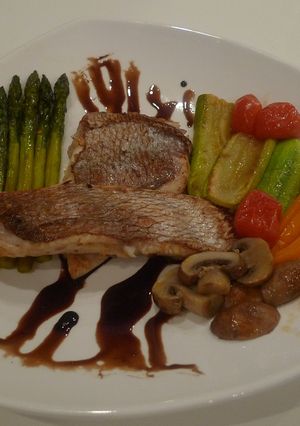 Foto resep Fish Poelee with Balsamic Sauce