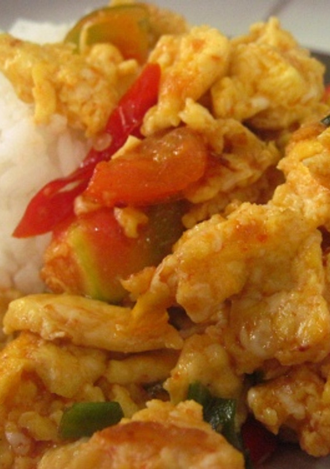 Foto resep Gongso Telur Pedas