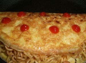 Foto resep Mie goreng + telor dadar