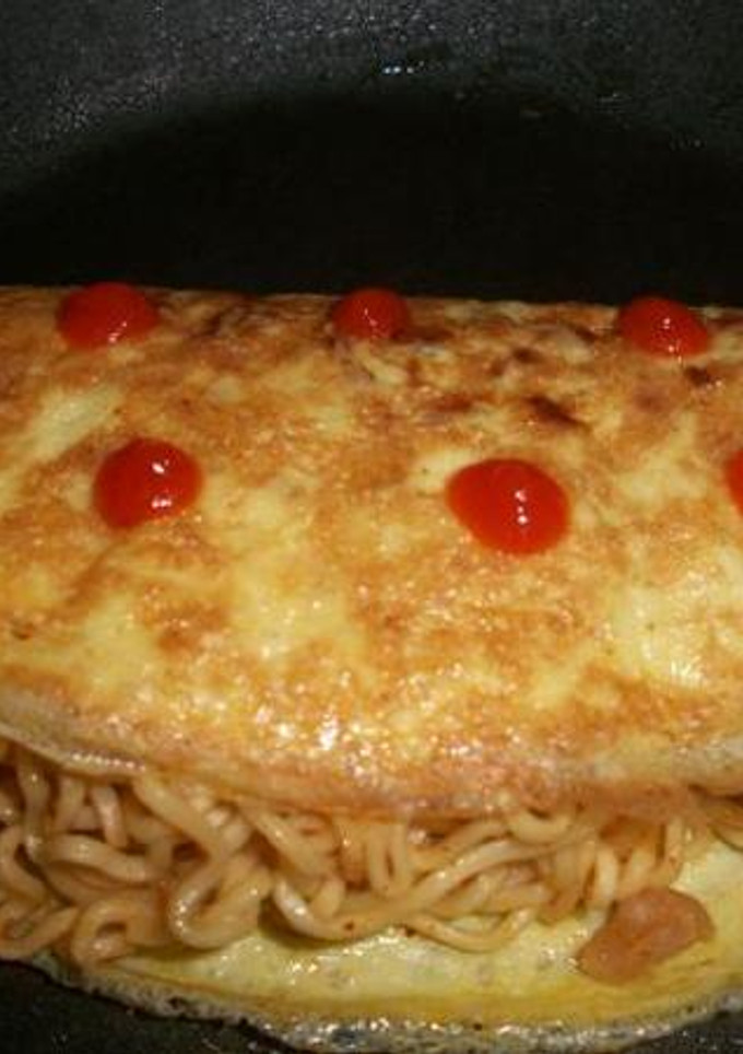 Foto resep Mie goreng + telor dadar