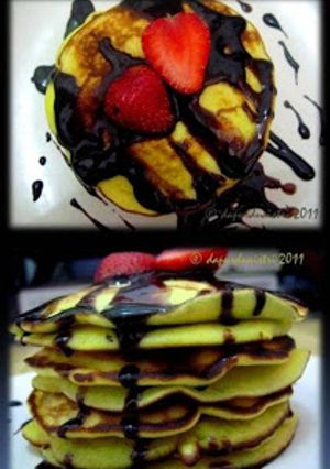 Foto resep pancake sederhana