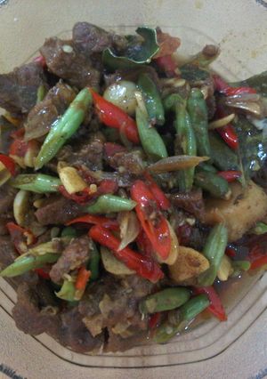 Foto resep Oseng Daging Buncis