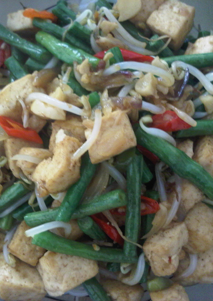 Foto resep Tumis Tahu Tauge Kacang Panjang