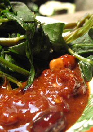 Foto resep Rujak Kangkung