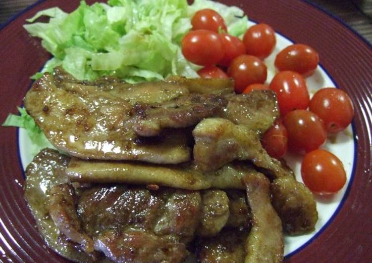 Ginger Pork Belly (shouga yaki)