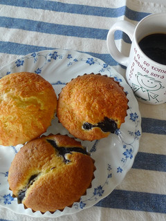 Foto resep Cheese and Blueberry Muffin