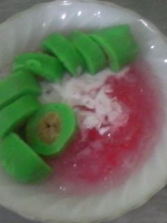 Foto resep ES PISANG IJO