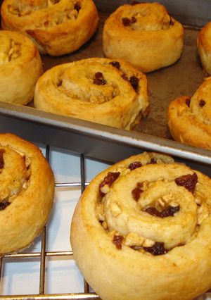 Foto resep Cinnamon Whirls With Apple And Raisin