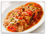 Fried Fish Fillet with Fresh Tomatoes in Tausi Sauce