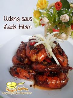 Foto resep Udang Saus Lada Hitam