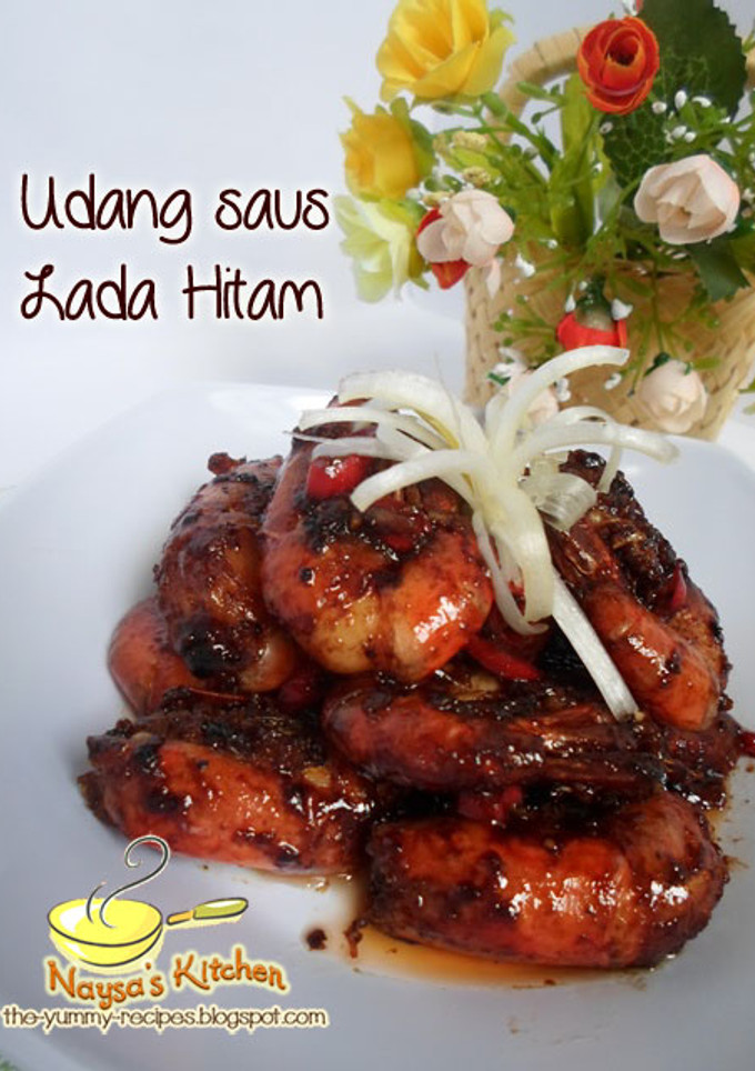 Foto resep Udang Saus Lada Hitam