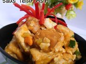 Gambar tempe salted egg